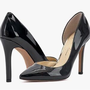 Jessica Simpson Celiah Elegant Black Patent  Pumps NWT